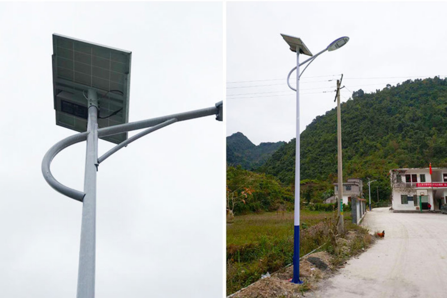 重庆城口太阳能路灯安装